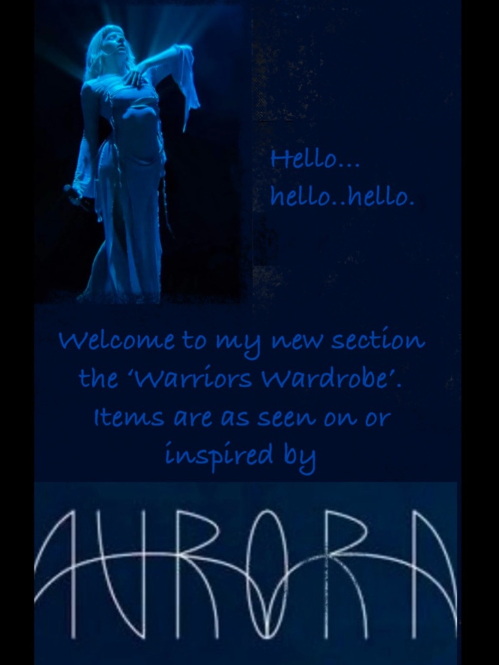 **Warriors Wardrobe** Items Inspired by Aurora!!
